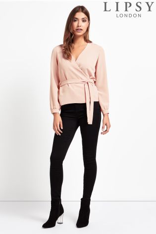 Lipsy Wrap Top